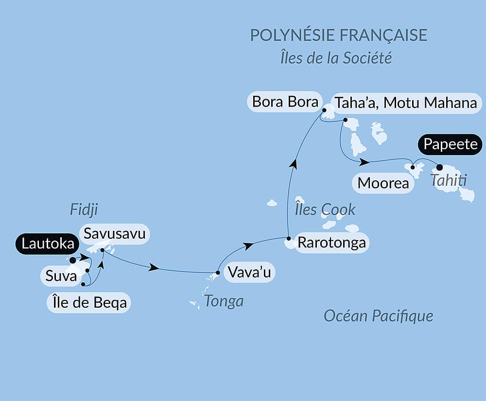 Archipels et cultures ancestrales du Pacifique Sud